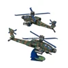 Personalized 3d puzzle paper Airplane Toy Helicopter Model AH-64 Apache Plane Aircraft for Kids