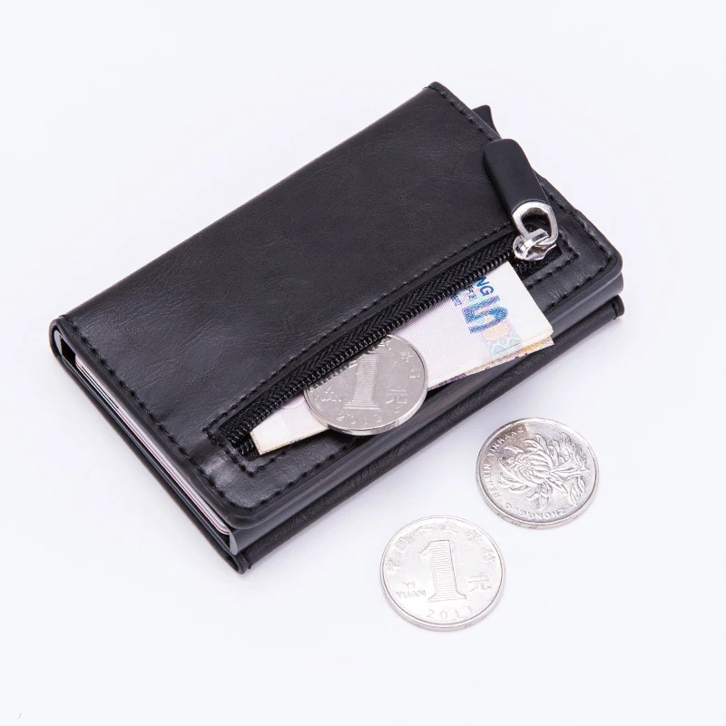 Multifunctional Zipper Contactless Card Protection Wallet RFID Blocking For Minimalist Pop Up Wallet Slim Card Holder Case
Multifunctional Zipper Contactless Card Protection Wallet RFID Blocking For Minimalist Pop Up Wallet Slim Card Holder Case