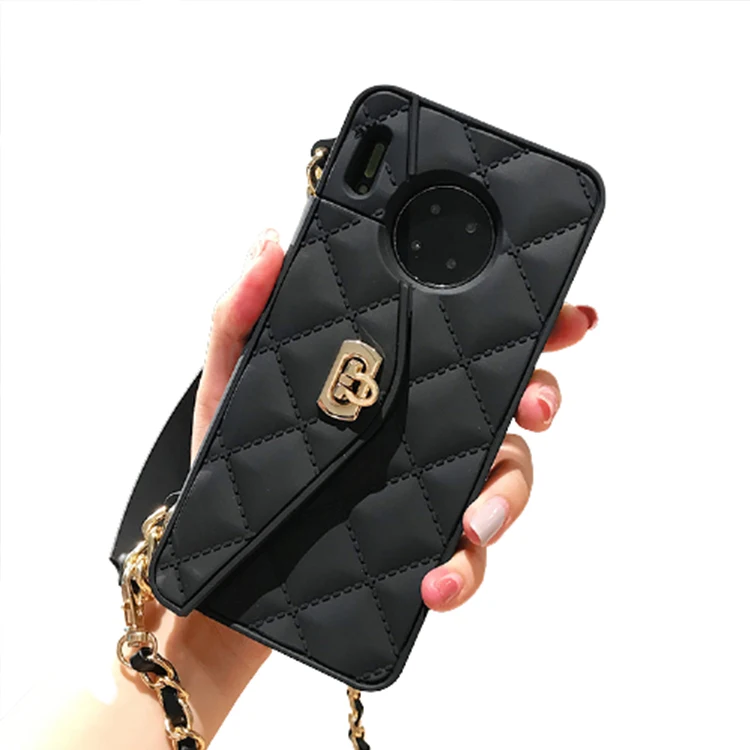Luxury 3D Crossbody With Strap Handbags Silicone Cell Phone Case For Huawei P30 P40 Pro, Black / red / deep green
Luxury 3D Crossbody With Strap Handbags Silicone Cell Phone Case For Huawei P30 P40 Pro, Black / red / deep green