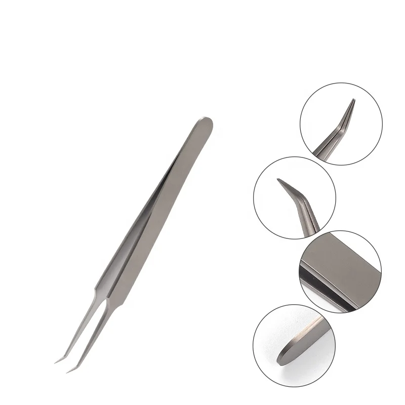 ELITER Amazon Hot Sell In Stock Titanium Material 50 Degree Tip Solinberg Tweezers Snappy Tweezers Oem Tweezers
ELITER Amazon Hot Sell In Stock Titanium Material 50 Degree Tip Solinberg Tweezers Snappy Tweezers Oem Tweezers