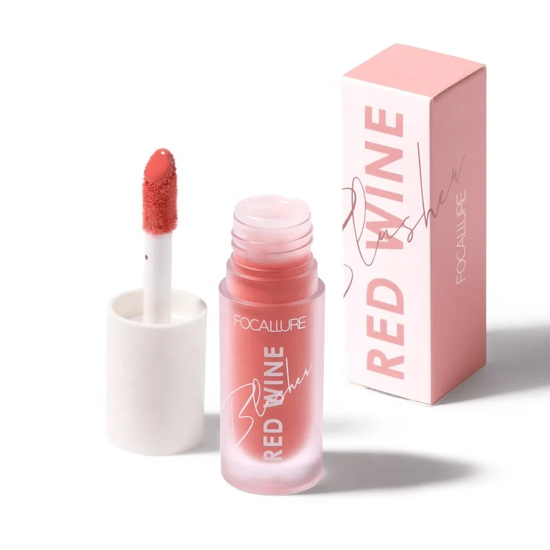 FOCALLURE Newest Design Makeup Liquid Blusher Moisturizing Long Lasting Waterproof Cream Blush, 4 colors
FOCALLURE Newest Design Makeup Liquid Blusher Moisturizing Long Lasting Waterproof Cream Blush, 4 colors