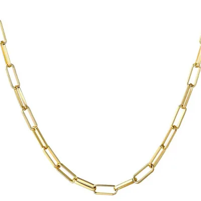 Fashion Gold Chain Necklace Collection Pendant Link Chain Necklaces for Women and Men
Fashion Gold Chain Necklace Collection Pendant Link Chain Necklaces for Women and Men