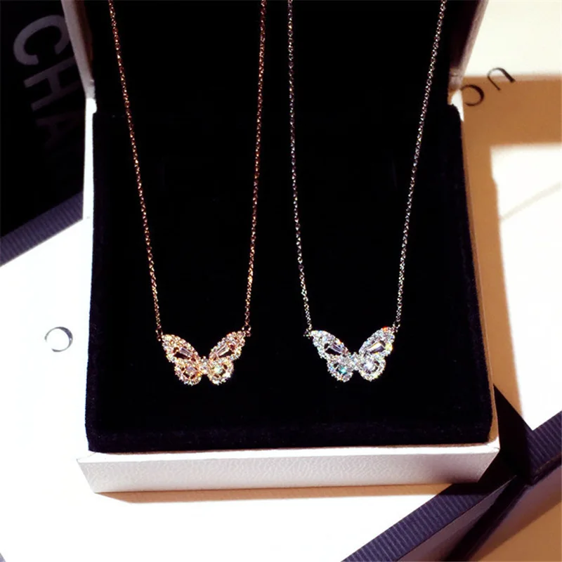 Fashion butterfly necklace with zircon New Design Women Jewelry Choker Necklace, Gold
Fashion butterfly necklace with zircon New Design Women Jewelry Choker Necklace, Gold