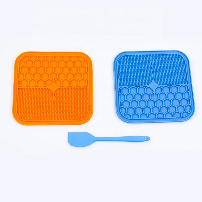 Pet Licking Mat With Sucker Anti-Choking Slow Food Bowl Silicone Dog Feeding Mat, As picture
Pet Licking Mat With Sucker Anti-Choking Slow Food Bowl Silicone Dog Feeding Mat, As picture