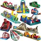 Logo Customization Obstacle Course Kid Adult Commercial Game Equipment China Inflatable Obstacle Course for Sale