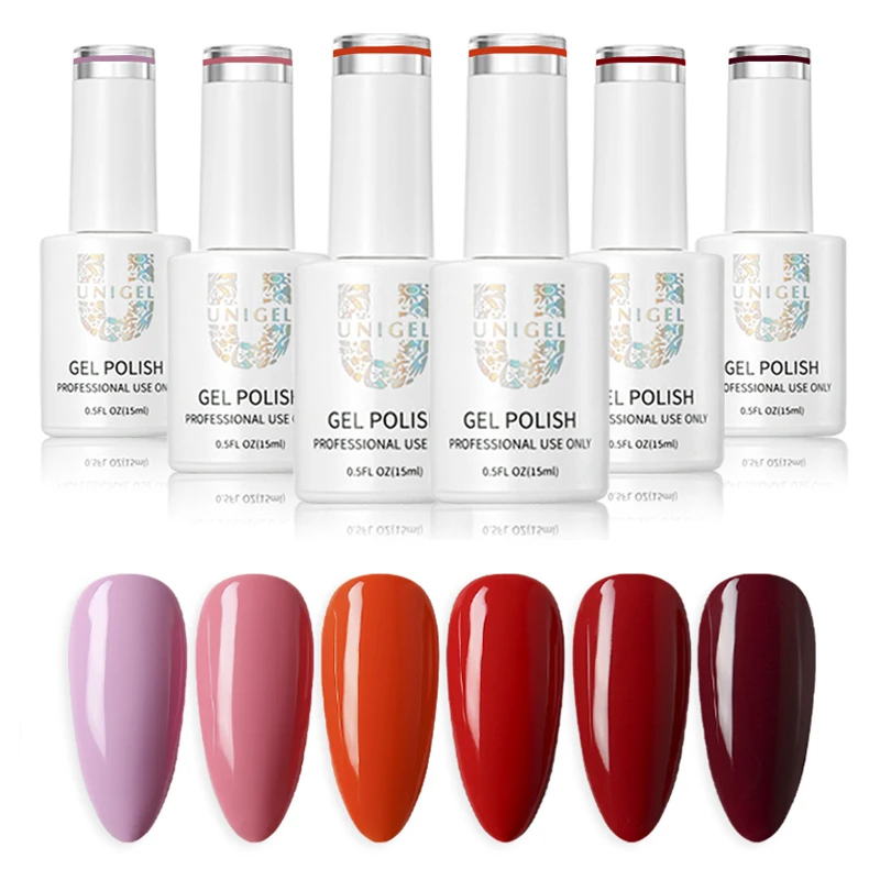 Unigel Red Nude Blue Neon Color Gel 12 Colors Set 120pcs Nail Polish Kit 15ml Gel Polish Set UV Gel, Clear 
Unigel Red Nude Blue Neon Color Gel 12 Colors Set 120pcs Nail Polish Kit 15ml Gel Polish Set UV Gel, Clear