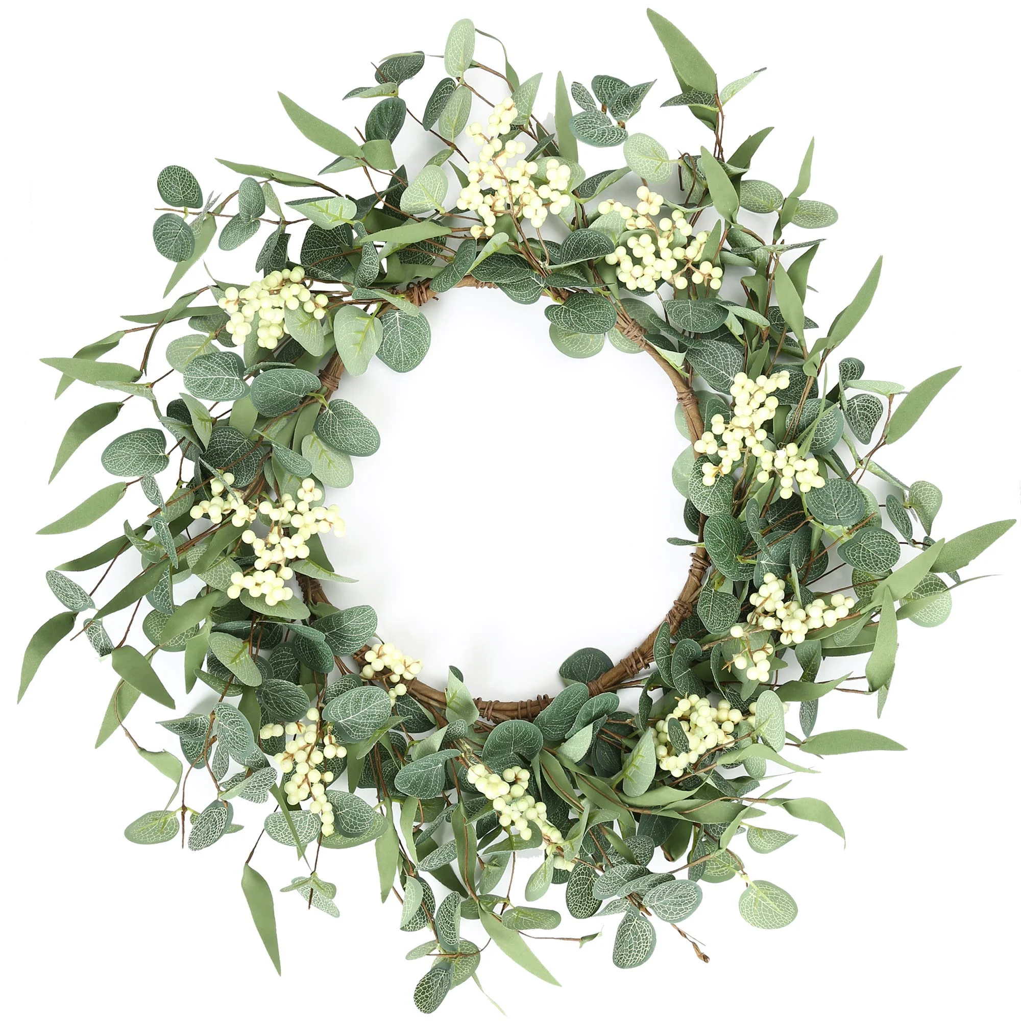 Home Porch Farmhouse Door Wall Window Party Decoration Green 20inch Eucalyptus Wreaths Front Door Wreath
Home Porch Farmhouse Door Wall Window Party Decoration Green 20inch Eucalyptus Wreaths Front Door Wreath