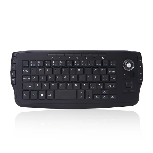 Mini 2.4G Wireless Keyboard Trackball Keyboard for Laptop PC Portable multi-function Trackball Air Mouse Decent Design, Black/silver
Mini 2.4G Wireless Keyboard Trackball Keyboard for Laptop PC Portable multi-function Trackball Air Mouse Decent Design, Black/silver