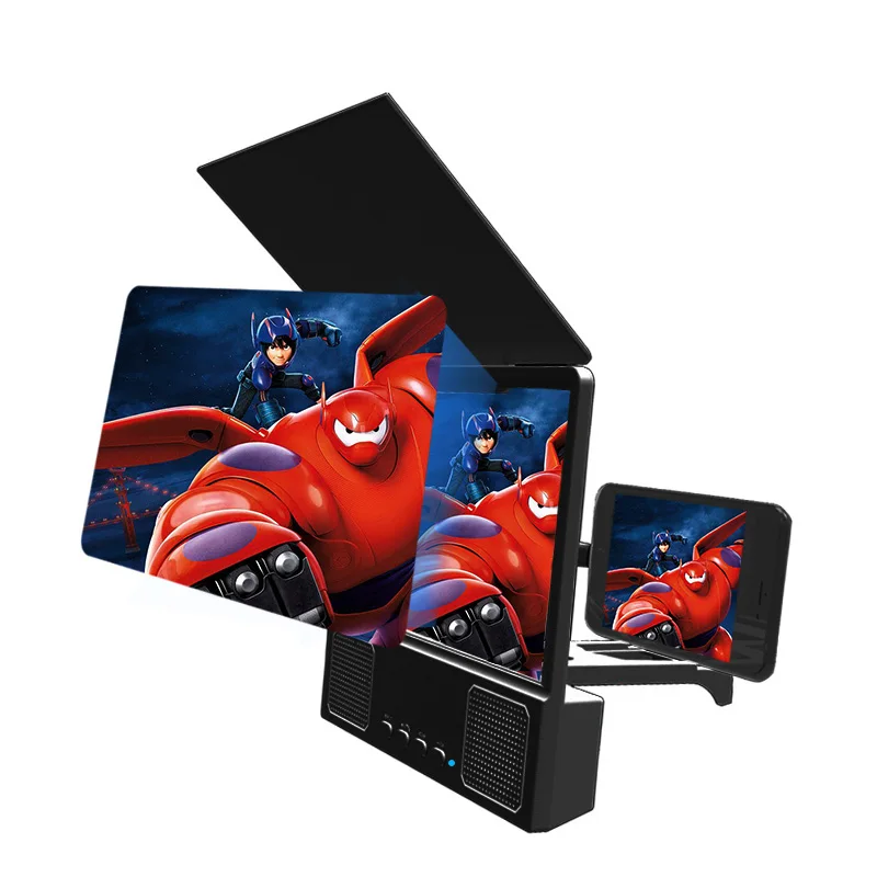 8 inch Phone Screen Magnifier Desktop Mobile Phone Screen Amplifier Magnifier with Wireless Speaker
8 inch Phone Screen Magnifier Desktop Mobile Phone Screen Amplifier Magnifier with Wireless Speaker