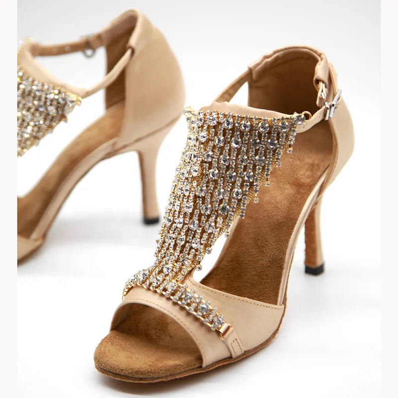 EvkoDance Practice Latin Dance Shoes For Women Fashion Color Rhinestone Latin Salsa Ballroom Dance Shoes for Lady, Customized color
EvkoDance Practice Latin Dance Shoes For Women Fashion Color Rhinestone Latin Salsa Ballroom Dance Shoes for Lady, Customized color