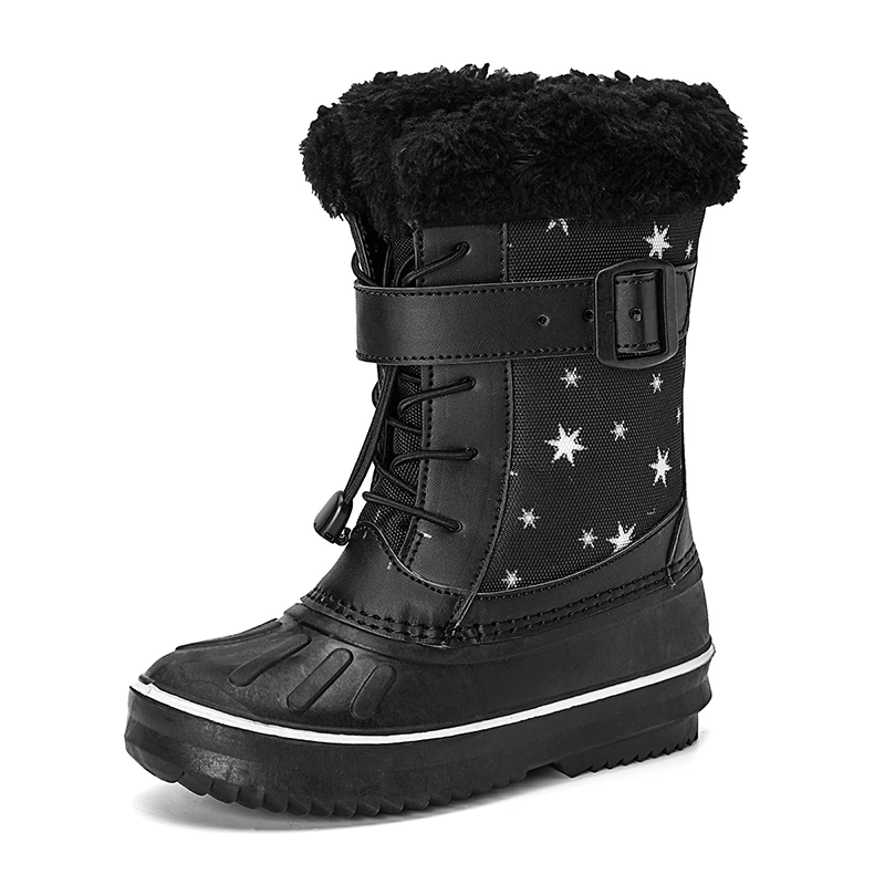 New Design Waterproof Kids Duck Boots Comfortable Cotton Boots Winter Keep Warm European American Children's Snow Boots, Brown, black, red 
New Design Waterproof Kids Duck Boots Comfortable Cotton Boots Winter Keep Warm European American Children's Snow Boots, Brown, black, red