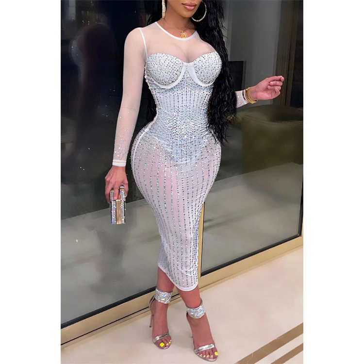 Z53741 Women Plus size Mesh Patchwork Prom Party dresses Ladies Long sleeve Sequin Evening Dress
Z53741 Women Plus size Mesh Patchwork Prom Party dresses Ladies Long sleeve Sequin Evening Dress