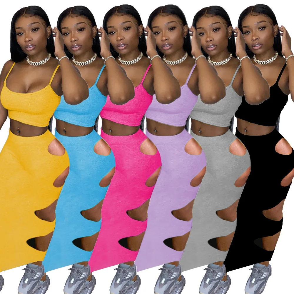 Wholesale fashion skirt high quality sets women 2 piece outfits crop tops summer two piece skirt set
Wholesale fashion skirt high quality sets women 2 piece outfits crop tops summer two piece skirt set