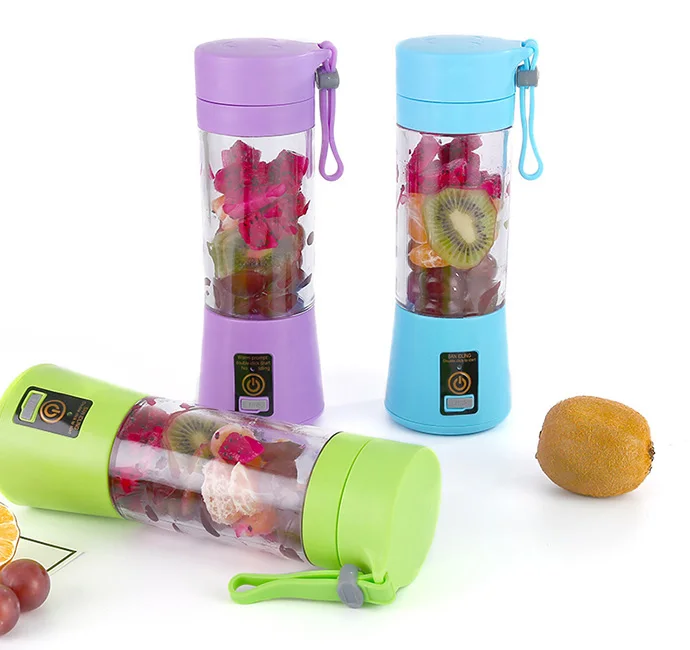 Portable travel juicer blender cup with usb rechargeable battery