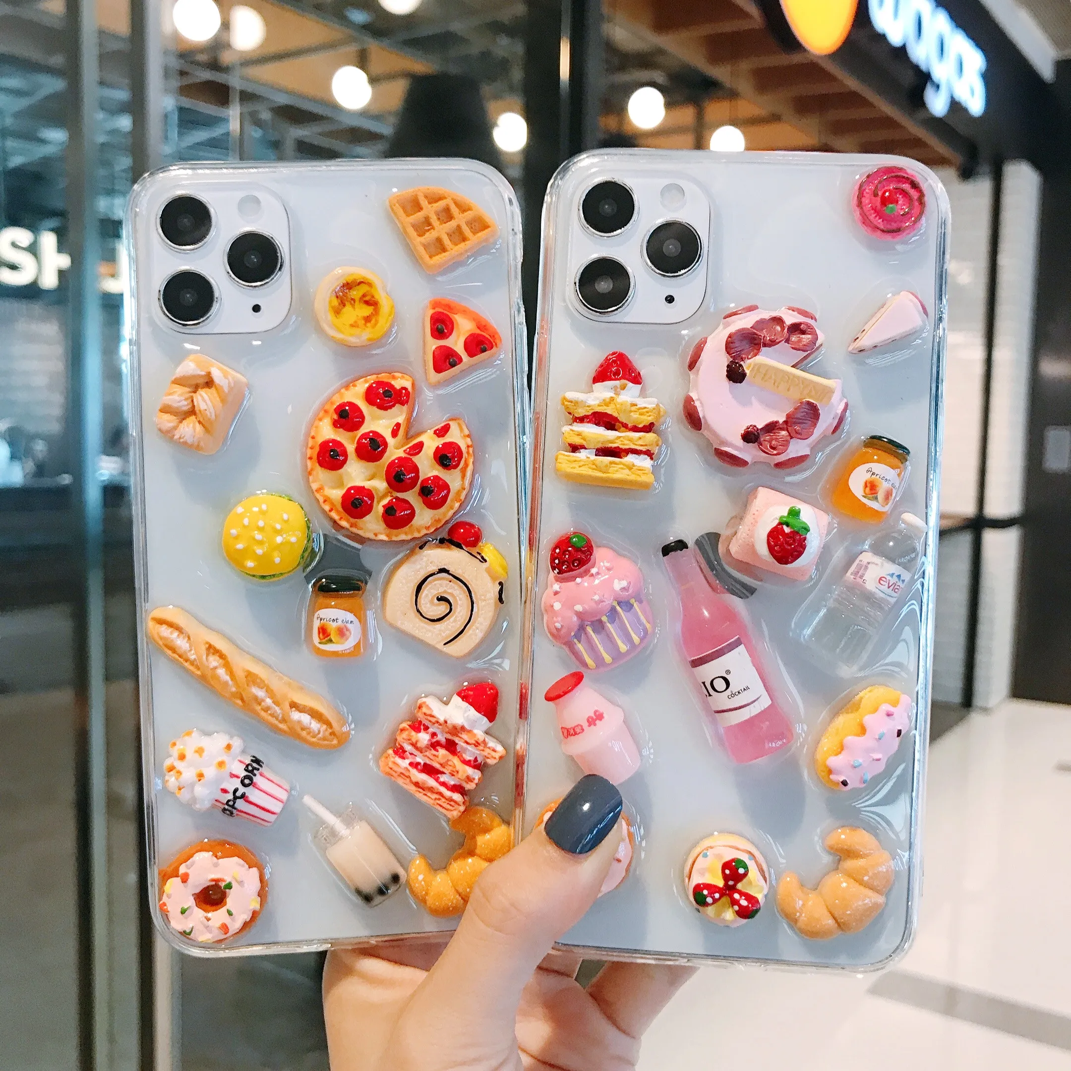 3D Delicious Food Phone Case for iPhone 11 12Pro Max X XS XR Max 7 8Plus Fashion Creative Pattern Protect Cover Accessories
3D Delicious Food Phone Case for iPhone 11 12Pro Max X XS XR Max 7 8Plus Fashion Creative Pattern Protect Cover Accessories