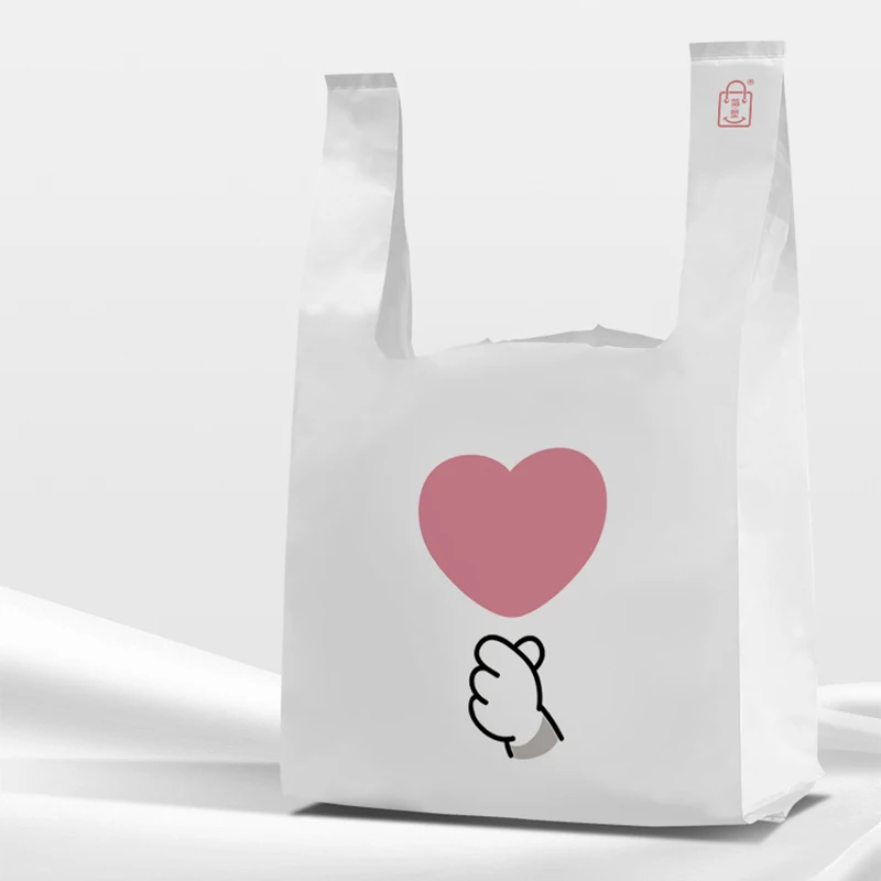 200pcs/lot Supermarket Shopping Plastic bags Gift Cosmetic Bags Food packaging bag
200pcs/lot Supermarket Shopping Plastic bags Gift Cosmetic Bags Food packaging bag