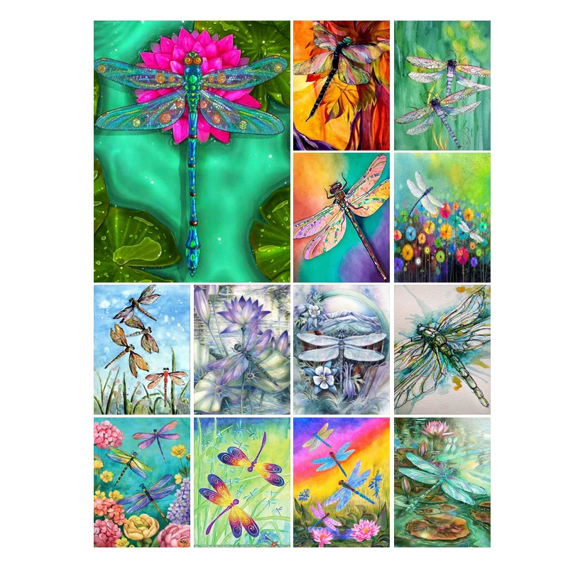 Colored Dragonfly with Lotus Dandelion Flowers Full Square Diamond Paint Arts Home Wall Decor Gift DIY 5D Diamond Painting Kits
Colored Dragonfly with Lotus Dandelion Flowers Full Square Diamond Paint Arts Home Wall Decor Gift DIY 5D Diamond Painting Kits