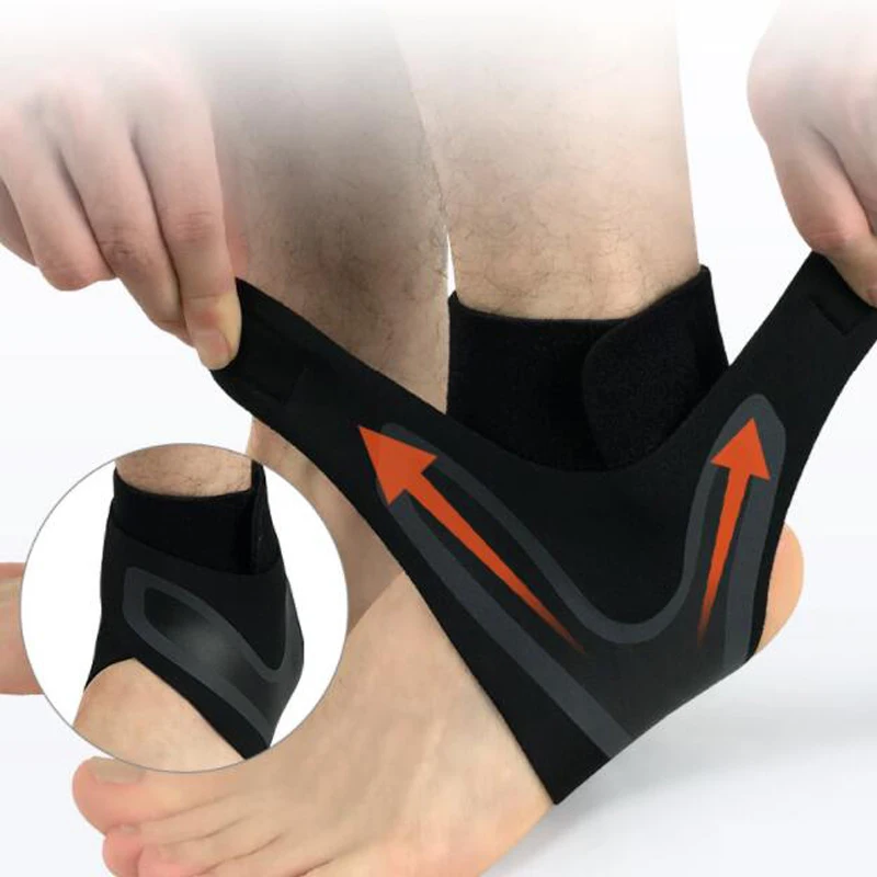 Sport Safety Athletic Neoprene Sports Protective Gear Adjustable Ankle Support Brace, Black
Sport Safety Athletic Neoprene Sports Protective Gear Adjustable Ankle Support Brace, Black
