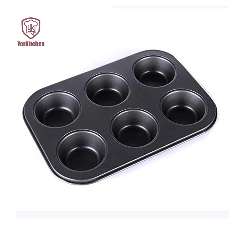 6-Cup Muffin Tin Muffin Pan for Home Kitchen Bakeware Tools 
6-Cup Muffin Tin Muffin Pan for Home Kitchen Bakeware Tools