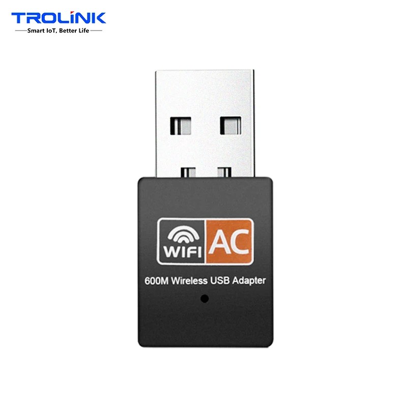 USB WiFi Dongle 600Mpbs Portable WiFi Adapter 2.4Ghz 5.8Ghz Dual Band WiFi Dongle, Black 
USB WiFi Dongle 600Mpbs Portable WiFi Adapter 2.4Ghz 5.8Ghz Dual Band WiFi Dongle, Black