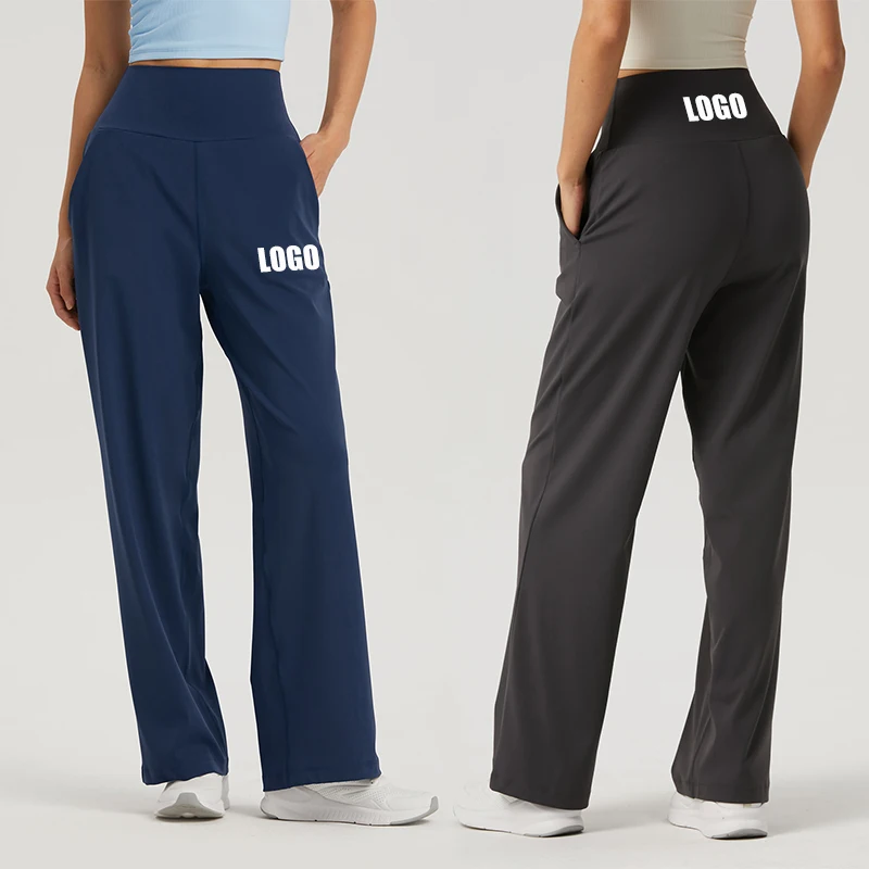 Newest Straight Wide Leg Sports Dance Yoga Pants High Waist Side Pocket Soft Gym Fitness Loose Casual Jogging Outfit For Women
Newest Straight Wide Leg Sports Dance Yoga Pants High Waist Side Pocket Soft Gym Fitness Loose Casual Jogging Outfit For Women