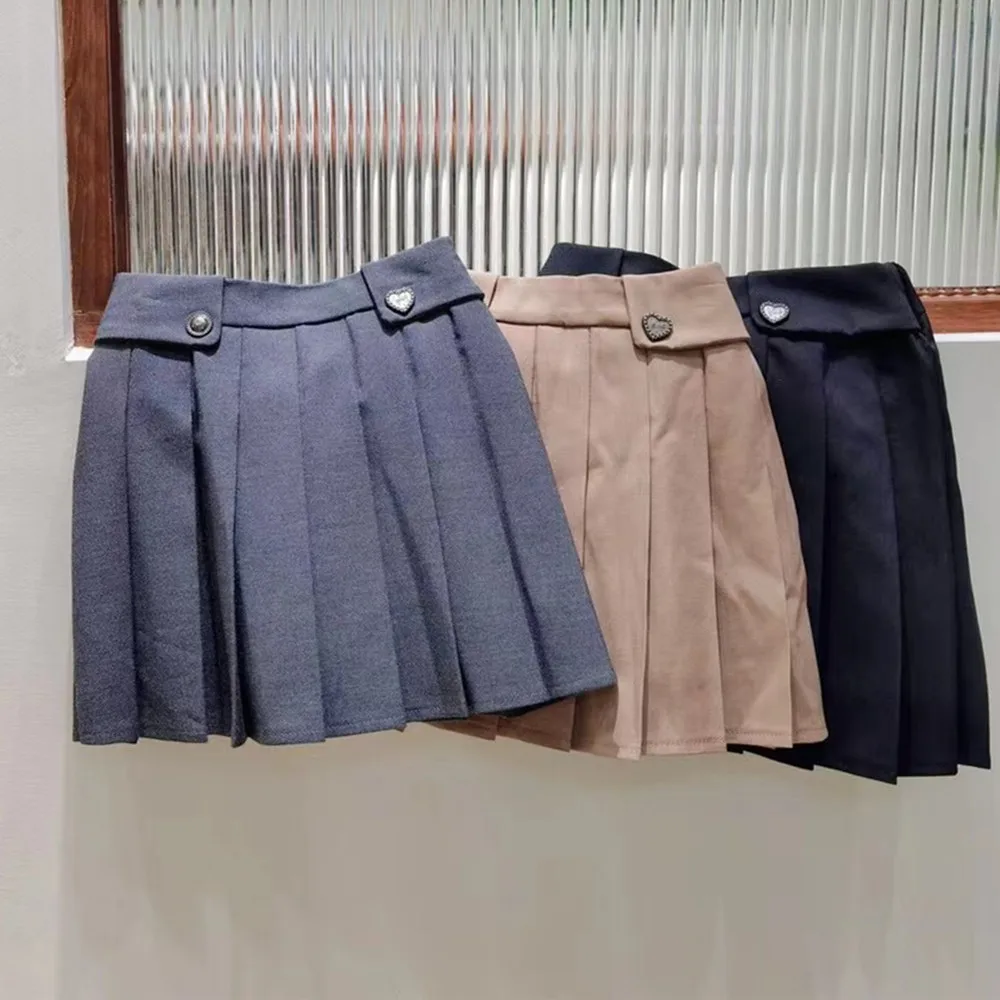 QDD Fall autumn wholesale kids clothing korean little baby girls' Pleated skirts children clothes vintage
QDD Fall autumn wholesale kids clothing korean little baby girls' Pleated skirts children clothes vintage