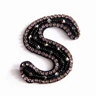 Alphabet Letters Handmade Beaded Custom Patch for Ladies Fashion Clothing