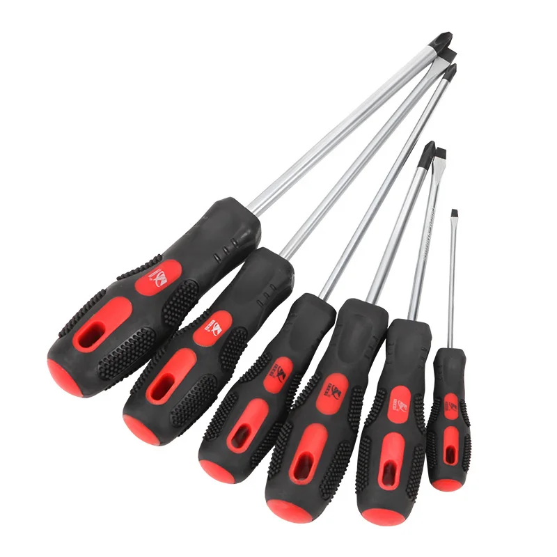 KAFUWELL SD5065-1 Plastic Handle Screw Batch Straight Milling screw driver screwdriver
KAFUWELL SD5065-1 Plastic Handle Screw Batch Straight Milling screw driver screwdriver
