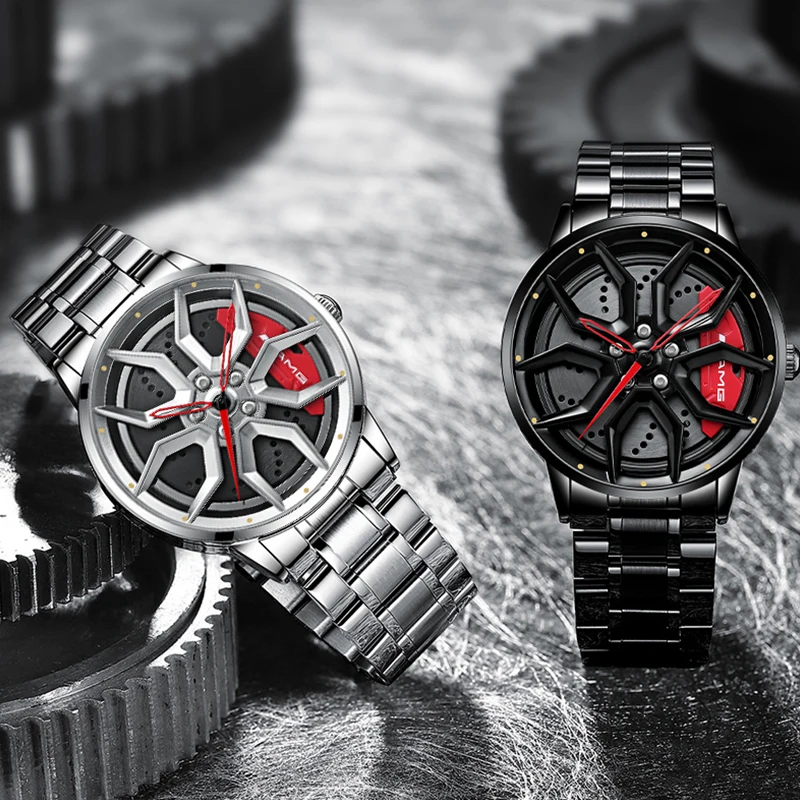 Drop shipping rim watch high quality wholesale dropshipping men watch quartz movement waterproof wrist car wheel watch
Drop shipping rim watch high quality wholesale dropshipping men watch quartz movement waterproof wrist car wheel watch