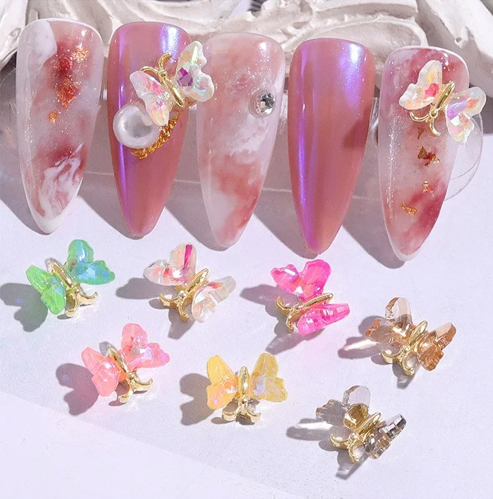 Misscheering resin Butterfly Design fantasy 3D Nail Art Decorations Charm Jewelry Gem Japanese Style Manicure Design, As photo show
Misscheering resin Butterfly Design fantasy 3D Nail Art Decorations Charm Jewelry Gem Japanese Style Manicure Design, As photo show
