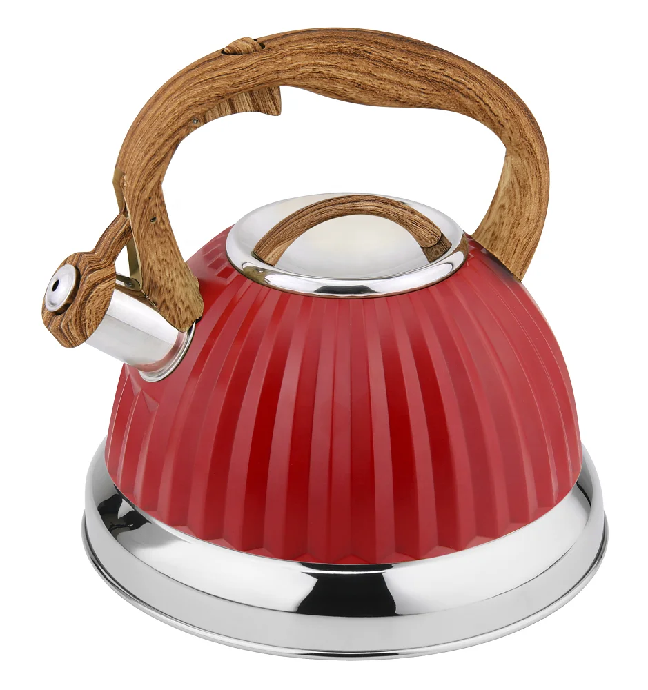 Hight quality stainless steel stove top whistling tea kettles with cool touch handle, Wooden,black
Hight quality stainless steel stove top whistling tea kettles with cool touch handle, Wooden,black