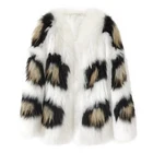 High Quality Warm Winter Womens Coat Fur Fashion Colored By Fox Fur Coat Woman Winter