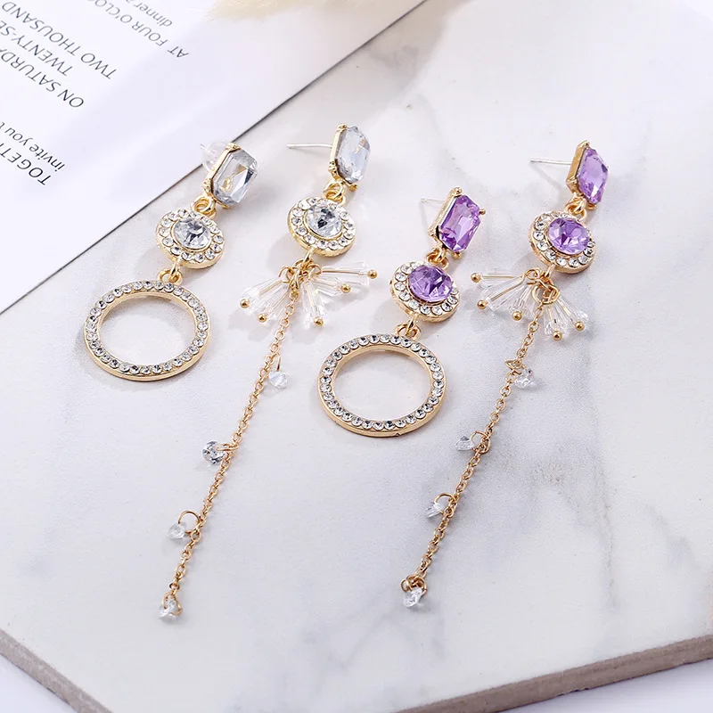 Korean fashion assorted trendy earring jewelry long tassels earring popular women jewellery
Korean fashion assorted trendy earring jewelry long tassels earring popular women jewellery