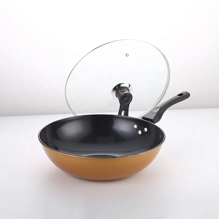 Hot Sale Quality Chinese Hand Made Carbon Steel Non-Stick Wok Gaz Chinese With Cover, Customized
Hot Sale Quality Chinese Hand Made Carbon Steel Non-Stick Wok Gaz Chinese With Cover, Customized