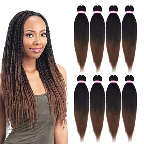 FREE SHIPPING pre stretched braiding hair synthetic braiding hair pre stretch braiding hair, Ombre
FREE SHIPPING pre stretched braiding hair synthetic braiding hair pre stretch braiding hair, Ombre