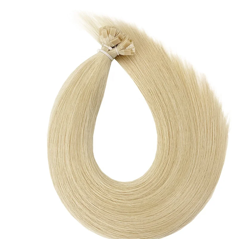 100% Virgin Remy Full Ends Russian Cuticle Aligned Pre Bond Flat Tip Human Hair Extensions 
100% Virgin Remy Full Ends Russian Cuticle Aligned Pre Bond Flat Tip Human Hair Extensions