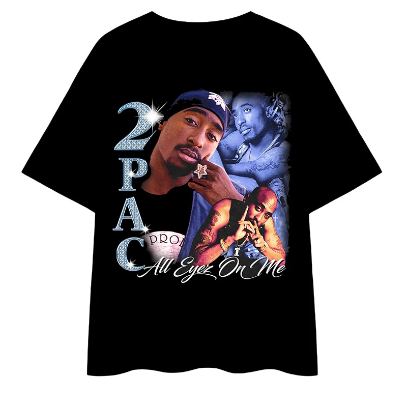 wholesale Rapper 2Pac graphic t shirts cotton loose fit little drop shoulder brand tee shirt men t shirt oversize
wholesale Rapper 2Pac graphic t shirts cotton loose fit little drop shoulder brand tee shirt men t shirt oversize
