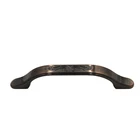 2002-96mm Zinc alloy rustic furniture pulls cabinet soild wardrobe interior high quality door handle set