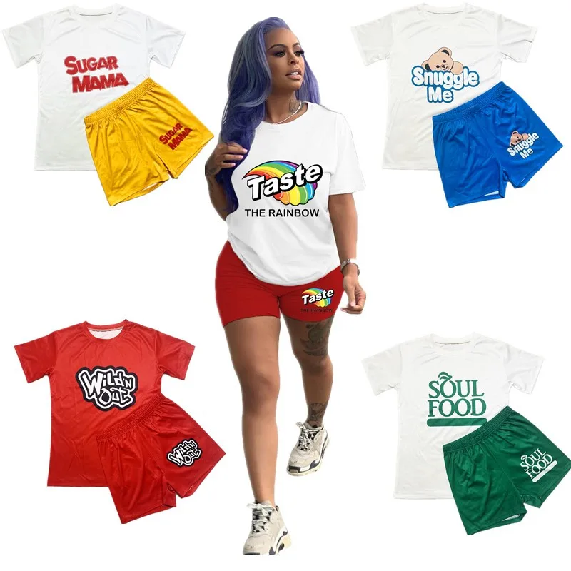 Summer Women Clothing Hot Sale Sport Wear Women Set Custom Logo Shorts Set Women Two Piece Shorts Set Clothing, 12 colors
Summer Women Clothing Hot Sale Sport Wear Women Set Custom Logo Shorts Set Women Two Piece Shorts Set Clothing, 12 colors