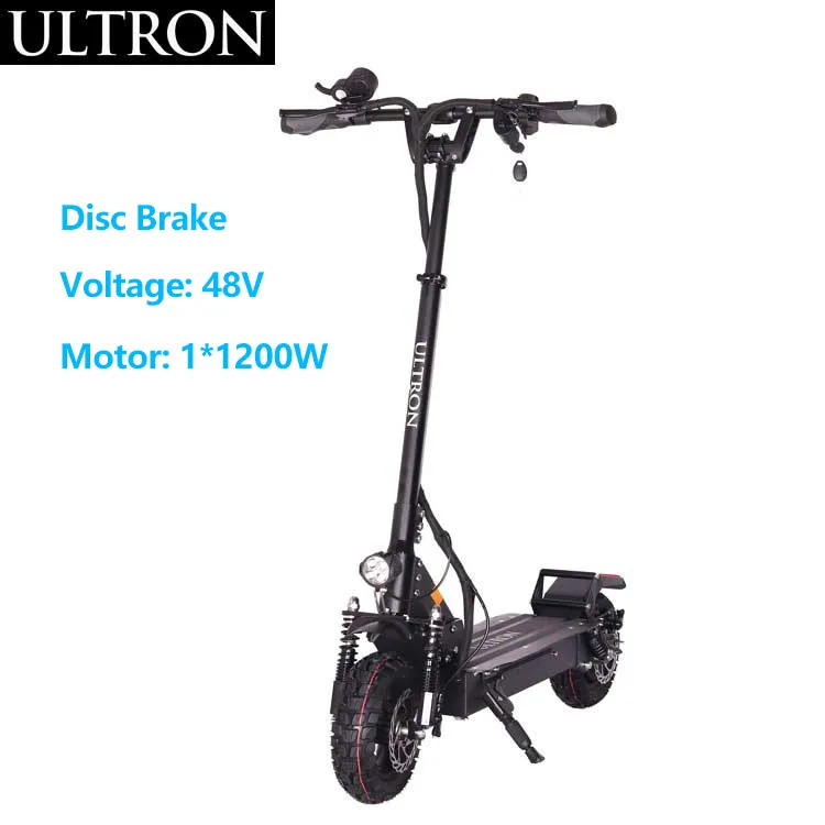 ULTRON 1200W T103 Controller 25A Nice Price Foldable Mini Model Electric Scooter, Black
ULTRON 1200W T103 Controller 25A Nice Price Foldable Mini Model Electric Scooter, Black