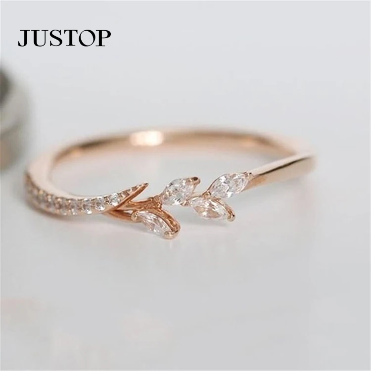 New Pattern Flowers Plating Rose Gold Silver Color Micro Cubic Zirconia Tail Ring Fashion Women's Accessories Jewelry Gift
New Pattern Flowers Plating Rose Gold Silver Color Micro Cubic Zirconia Tail Ring Fashion Women's Accessories Jewelry Gift
