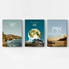 Newest 3 piece stretched canvas printing art large living room wall pictures