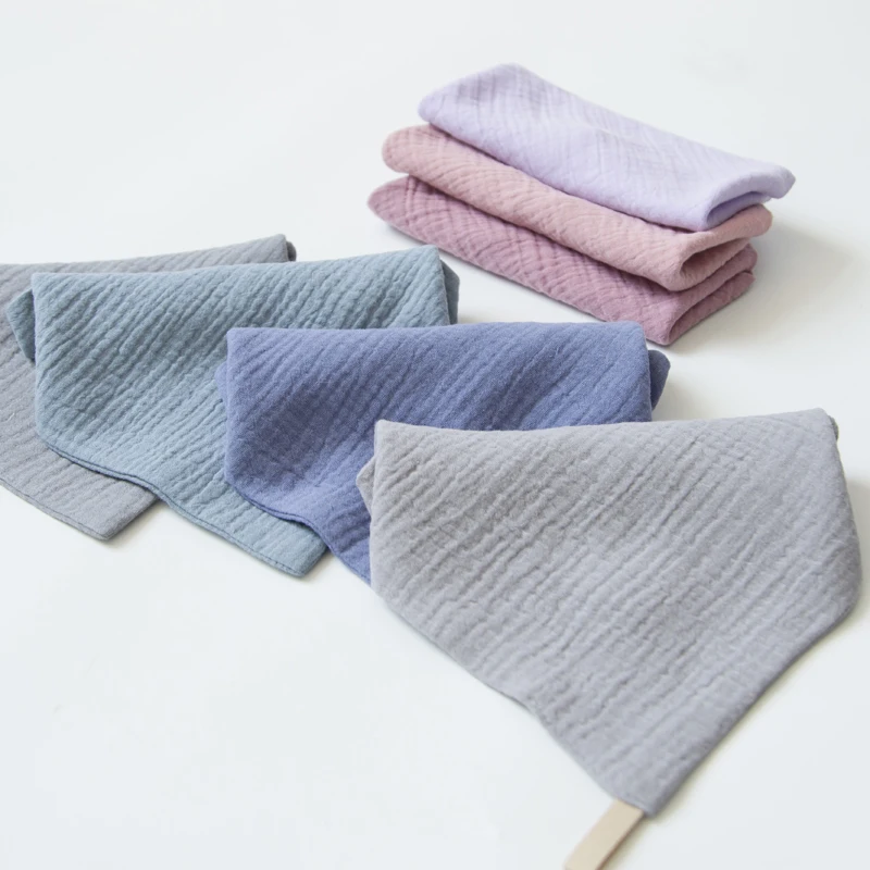 4 Layer 4/5/6/8 Piece Packs solid color Cotton Gauze Muslin Newborn Baby Cotton Square Towel set
4 Layer 4/5/6/8 Piece Packs solid color Cotton Gauze Muslin Newborn Baby Cotton Square Towel set