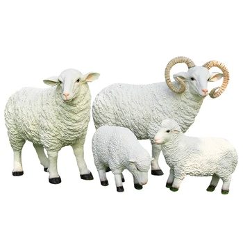 life size resin sheep