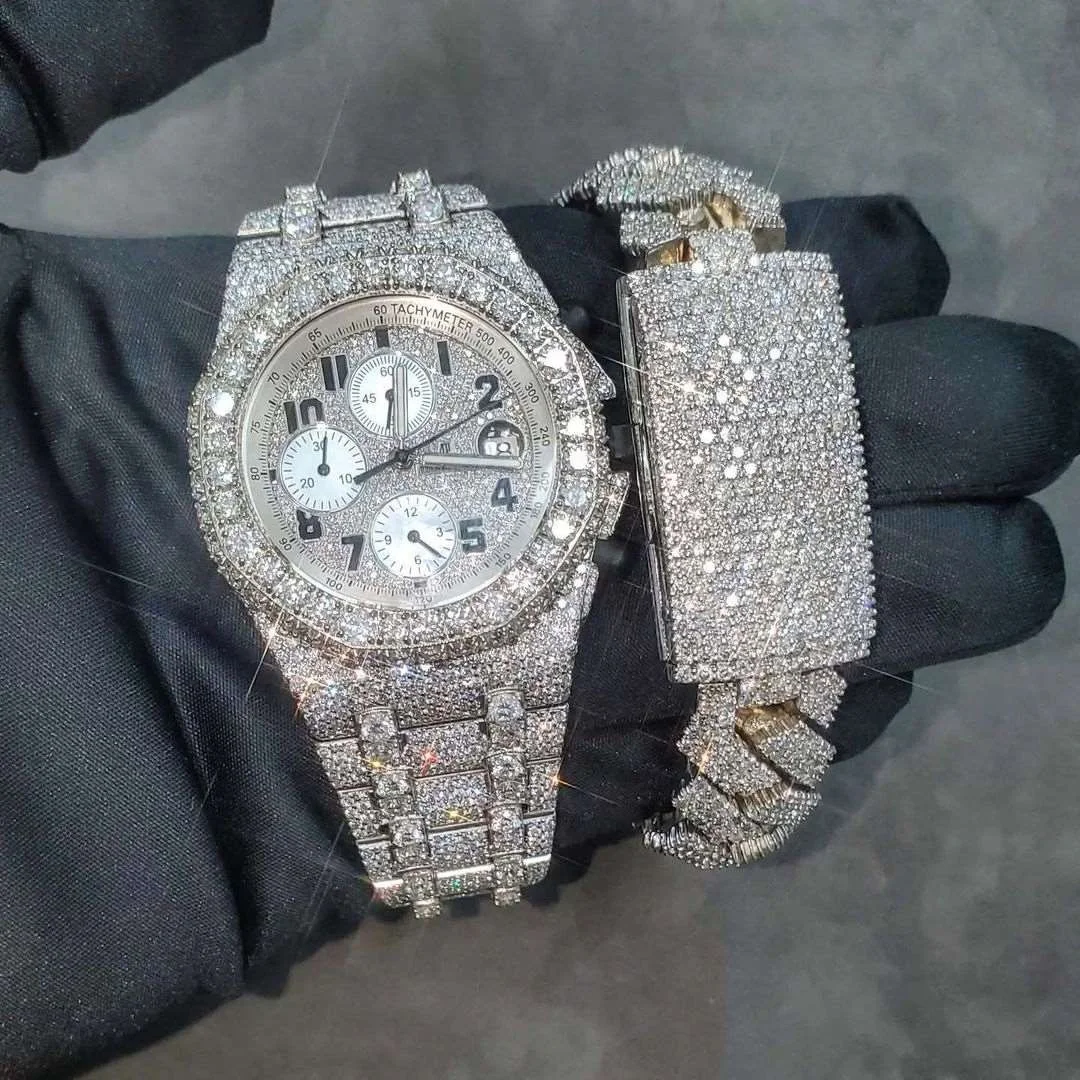 Hop Luxury Design Customized Out Lab s Watch Men Women Iced Ice cube Sparkling VVS Moissanite Watch
Hop Luxury Design Customized Out Lab s Watch Men Women Iced Ice cube Sparkling VVS Moissanite Watch