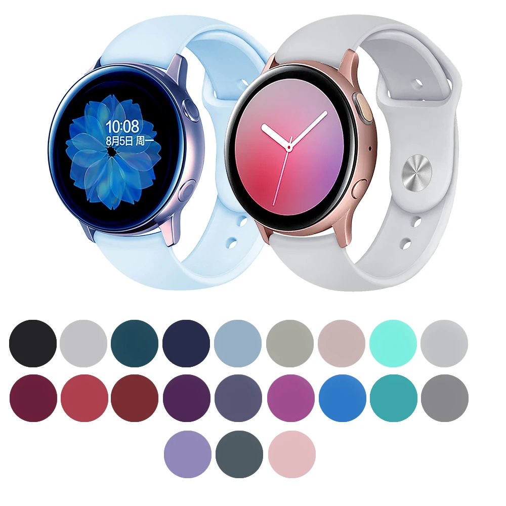 For Samsung Galaxy Watch Active 2 For Rubber Bracelet Smart Replacement Sport Silicone Watch Band Strap, As show
For Samsung Galaxy Watch Active 2 For Rubber Bracelet Smart Replacement Sport Silicone Watch Band Strap, As show