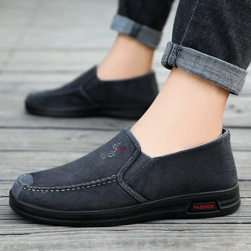 B-318 Flat Hiking Casual Quite-Dry Canvas Shoes For Men Safety Shoes 2021 Leather, Black
B-318 Flat Hiking Casual Quite-Dry Canvas Shoes For Men Safety Shoes 2021 Leather, Black