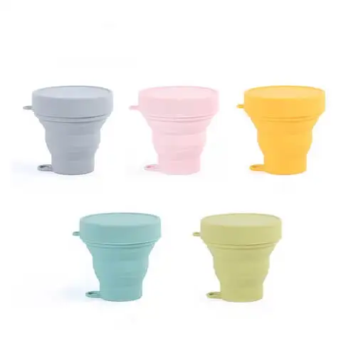 Shatterproof Food Grade Portable Heat Resistant Reusable Retractable Collapsible Leakproof Telescopic Silicone Coffee Cup, Customized color
Shatterproof Food Grade Portable Heat Resistant Reusable Retractable Collapsible Leakproof Telescopic Silicone Coffee Cup, Customized color