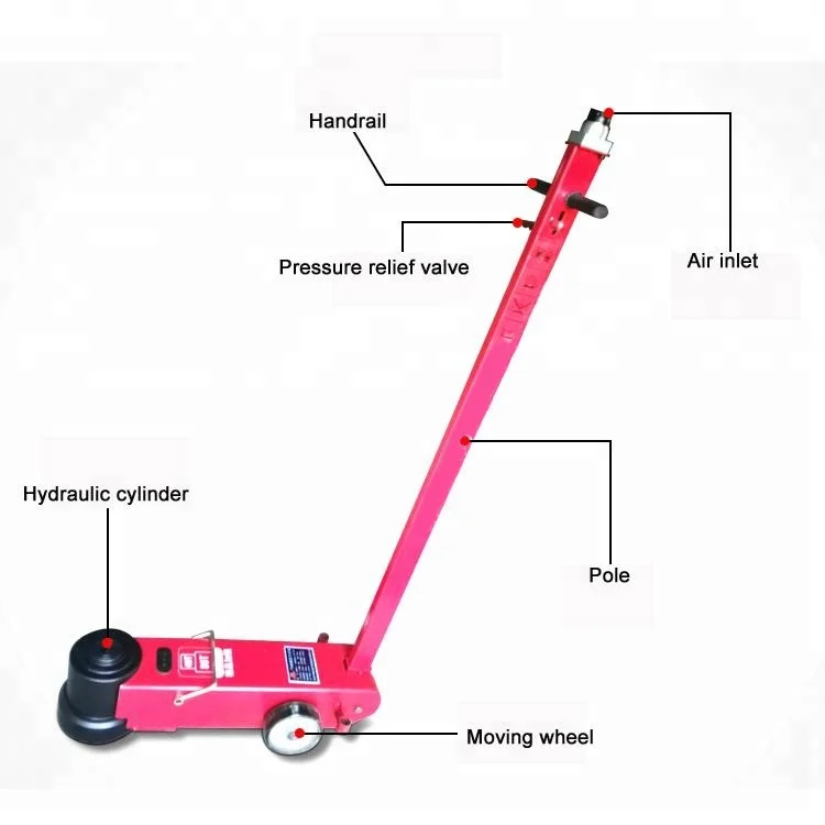 50 100 Ton two-way cylinder Mobile Air hydraulic jack with cheap price