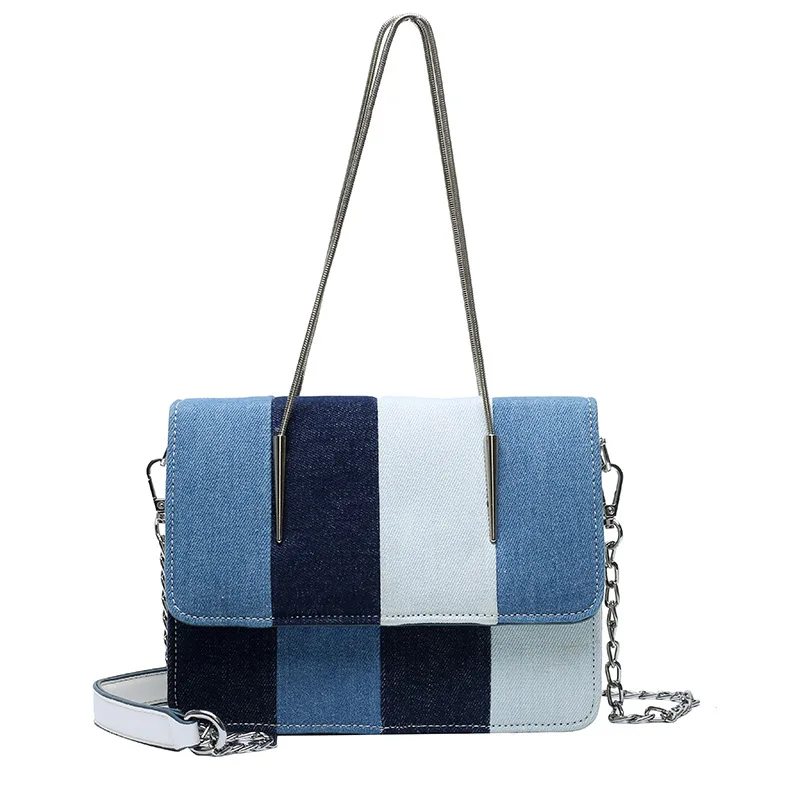 Whosale Korea New Ladies Casual Small Purse Contrast Color Shoulder Bag Channel Hand Bags Branded, Blue black
Whosale Korea New Ladies Casual Small Purse Contrast Color Shoulder Bag Channel Hand Bags Branded, Blue black
